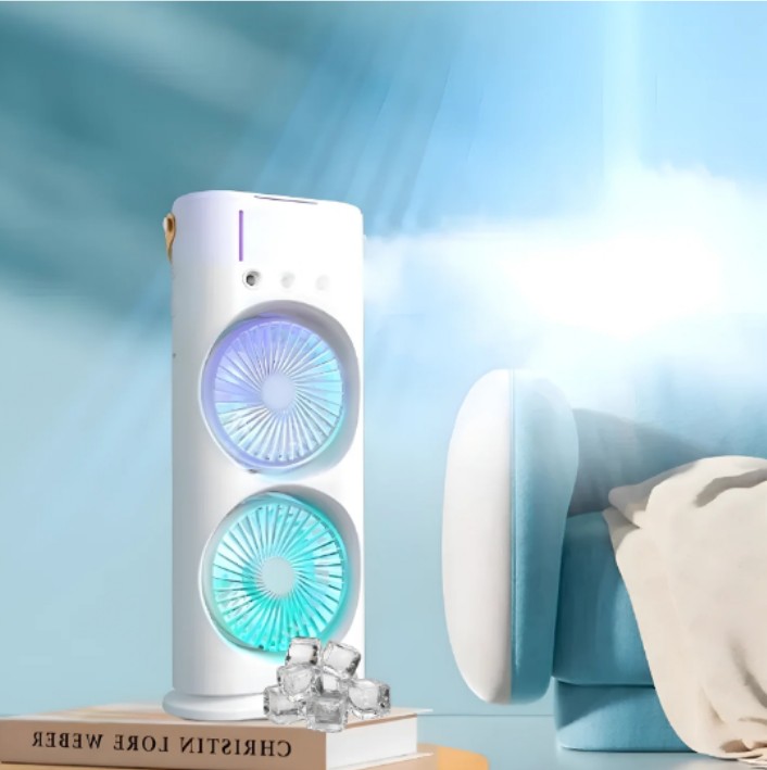 Double End Air Cooler Fan , Mini Air Cooler double Fan,
