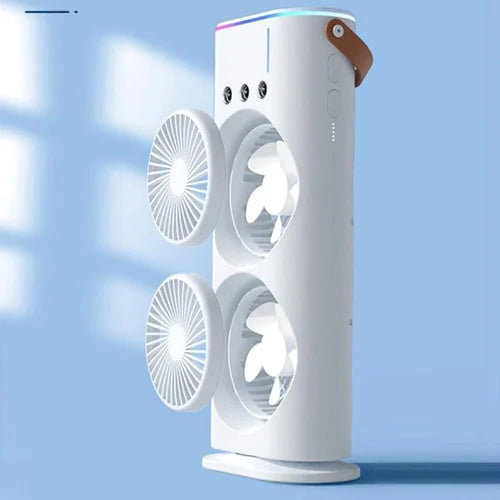 Double End Air Cooler Fan , Mini Air Cooler double Fan,