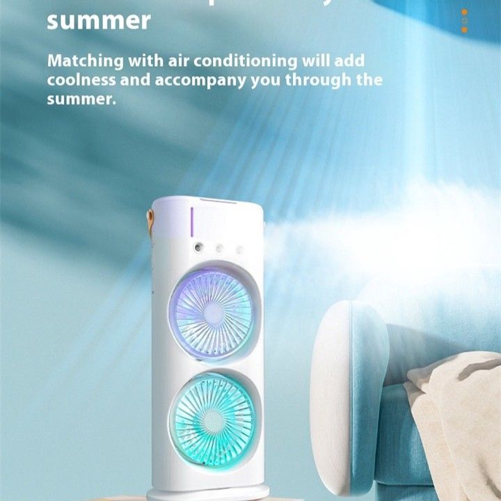 Double End Air Cooler Fan , Mini Air Cooler double Fan,