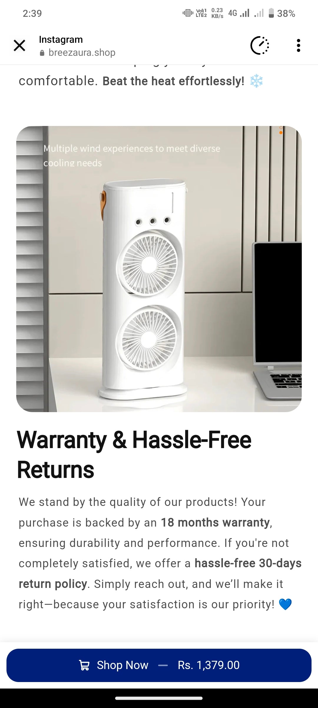 Double End Air Cooler Fan , Mini Air Cooler double Fan,