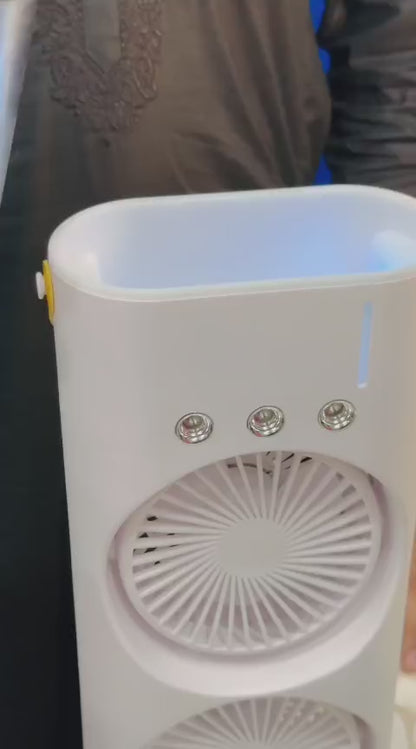 Double End Air Cooler Fan , Mini Air Cooler double Fan,