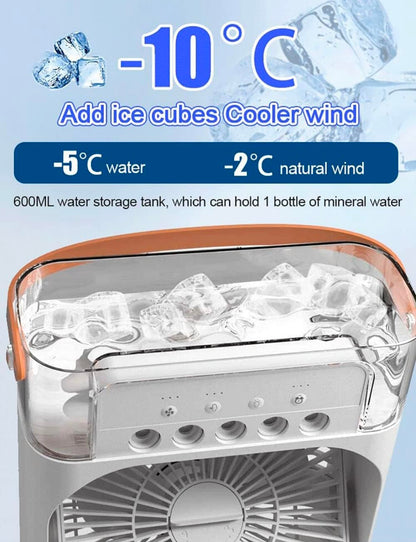 Mini Air Cooler Mist Fan Portable Mini Spray Fan Mini Cooler Fan